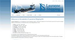 Desktop Screenshot of lauranne-shipping.com