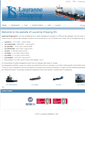 Mobile Screenshot of lauranne-shipping.com